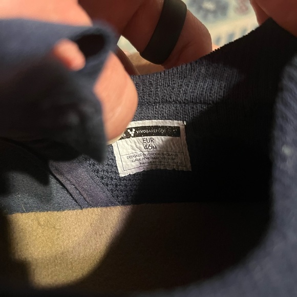 Vivobarefoot primus knit navy 12.5 - Picture 3 of 4